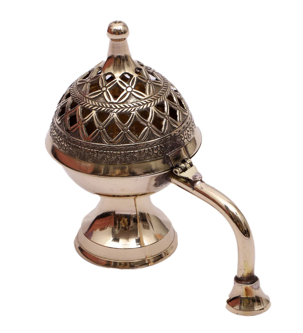 Brass Lobaan Incense Holder | Ritual Home Décor