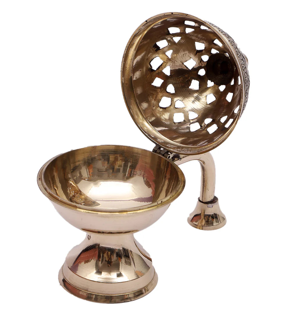 Brass Lobaan Incense Holder | Ritual Home Décor